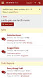 Mobile Screenshot of forum.canta-per-me.net
